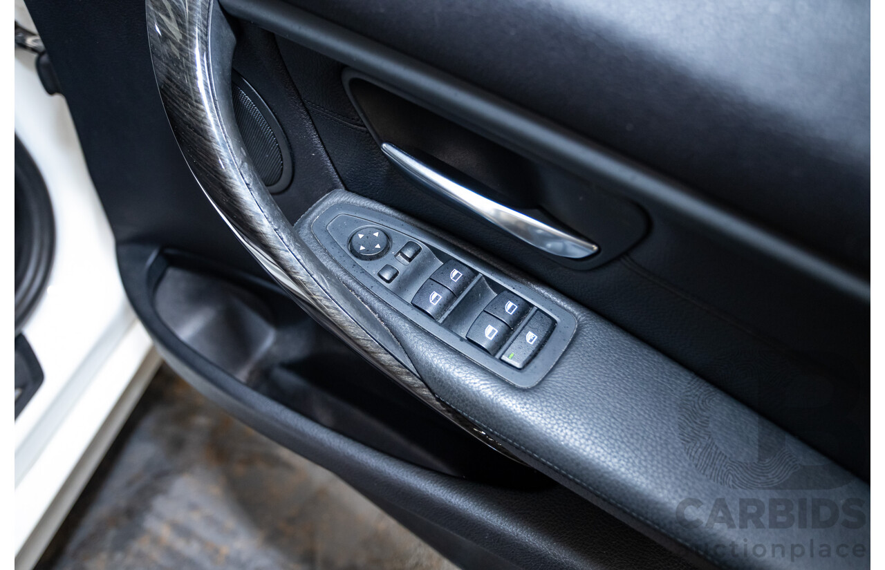 05/2012 BMW 328i Luxury Line F30 4D Sedan White 2.0L