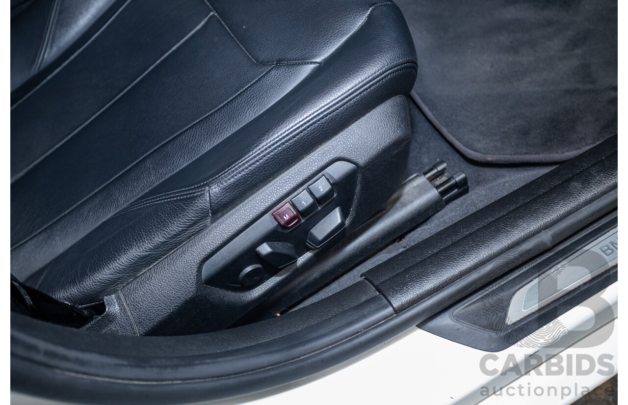 05/2012 BMW 328i Luxury Line F30 4D Sedan White 2.0L