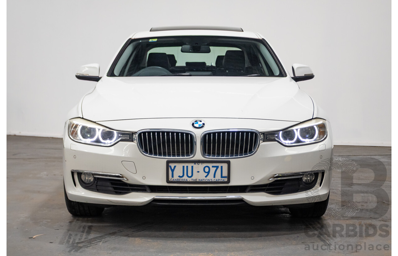 05/2012 BMW 328i Luxury Line F30 4D Sedan White 2.0L