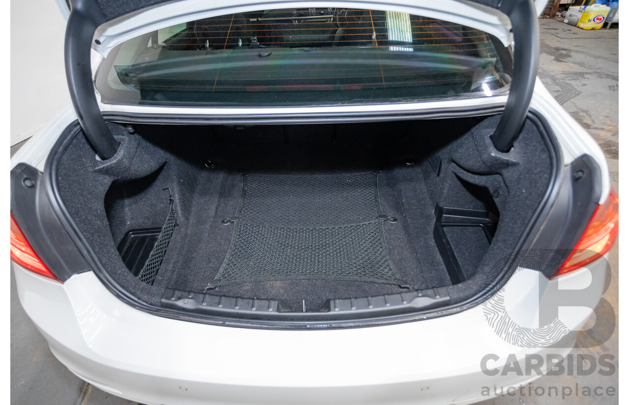 05/2012 BMW 328i Luxury Line F30 4D Sedan White 2.0L