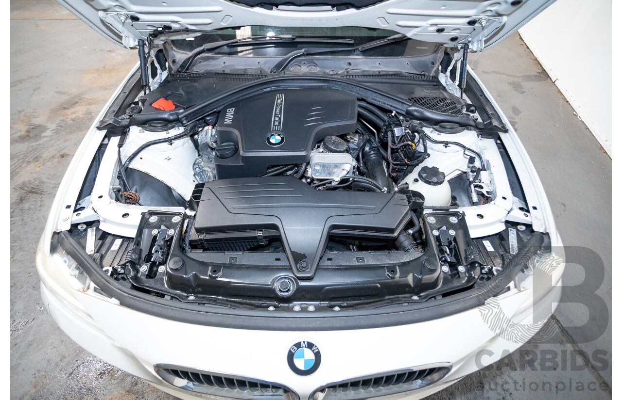 05/2012 BMW 328i Luxury Line F30 4D Sedan White 2.0L