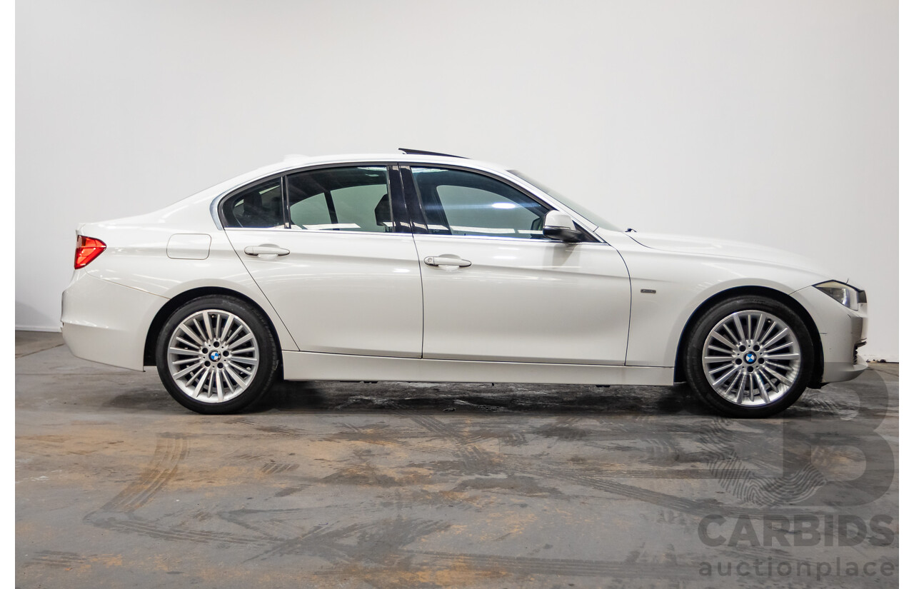05/2012 BMW 328i Luxury Line F30 4D Sedan White 2.0L