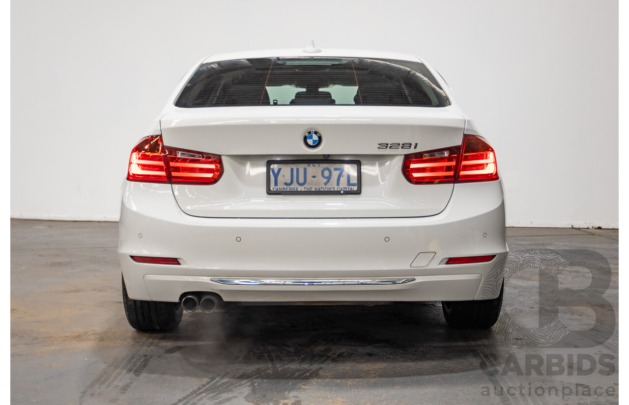 05/2012 BMW 328i Luxury Line F30 4D Sedan White 2.0L