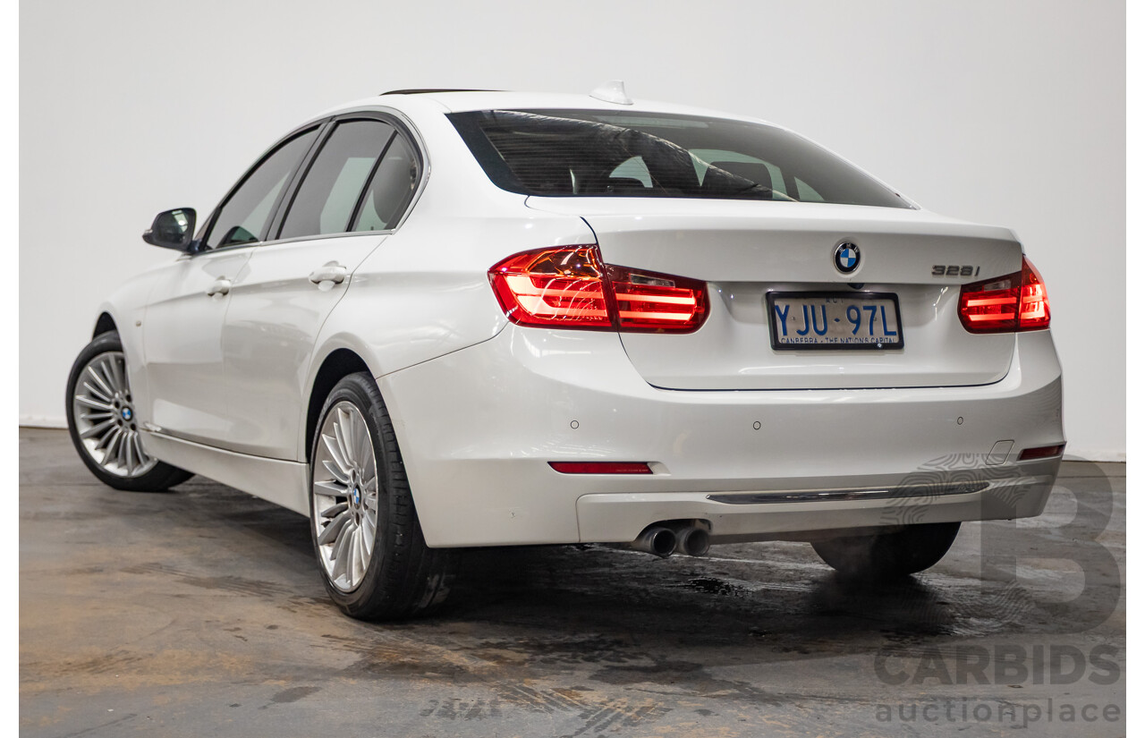 05/2012 BMW 328i Luxury Line F30 4D Sedan White 2.0L