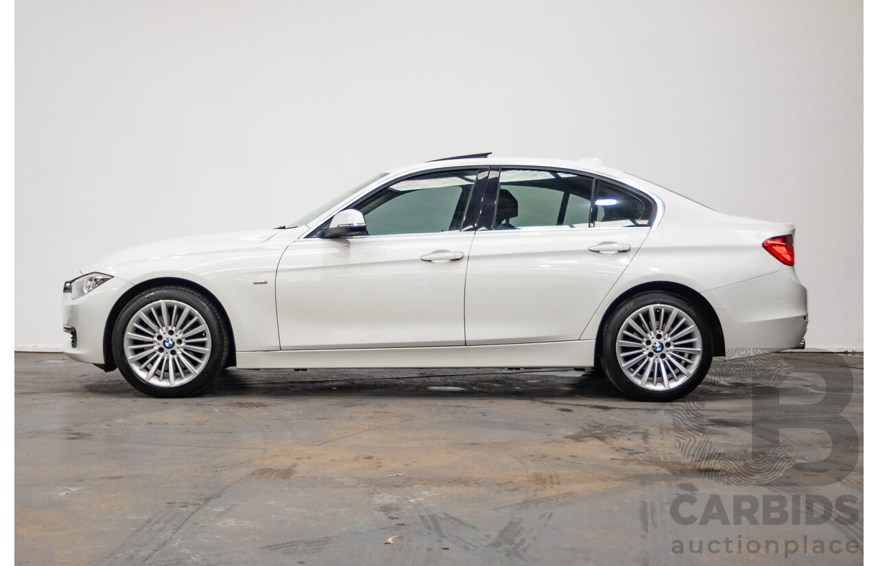 05/2012 BMW 328i Luxury Line F30 4D Sedan White 2.0L