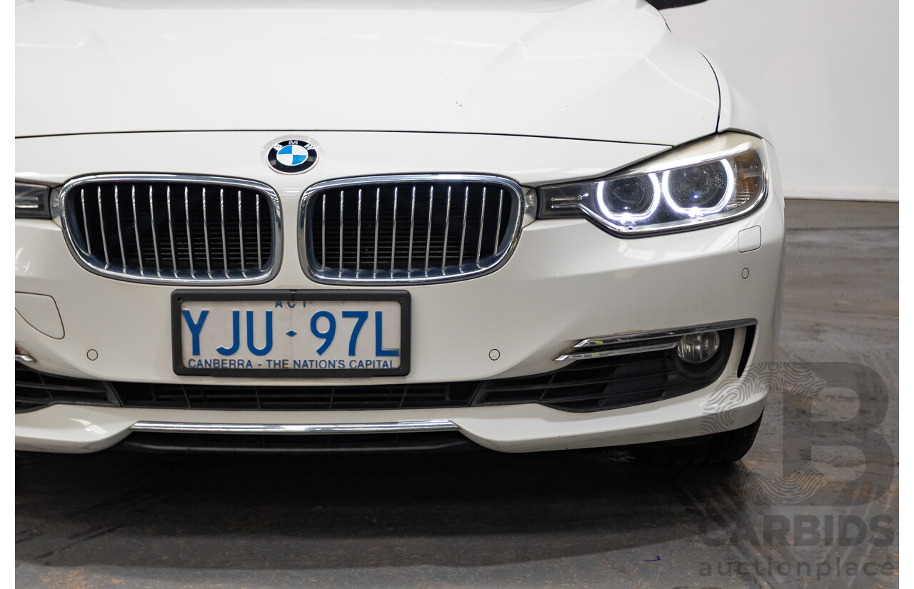 05/2012 BMW 328i Luxury Line F30 4D Sedan White 2.0L