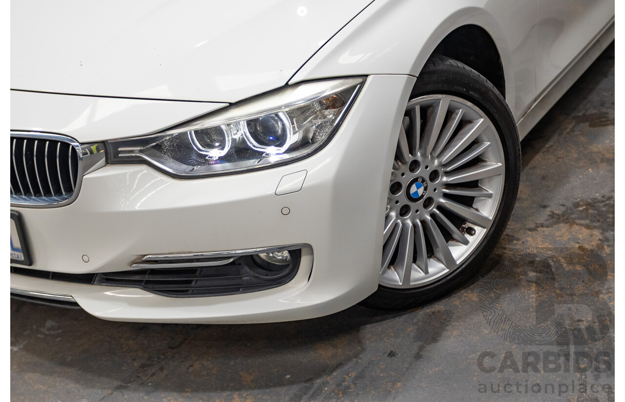 05/2012 BMW 328i Luxury Line F30 4D Sedan White 2.0L