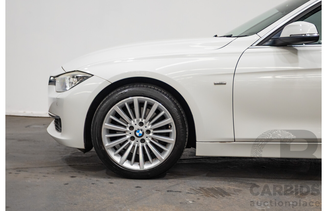05/2012 BMW 328i Luxury Line F30 4D Sedan White 2.0L