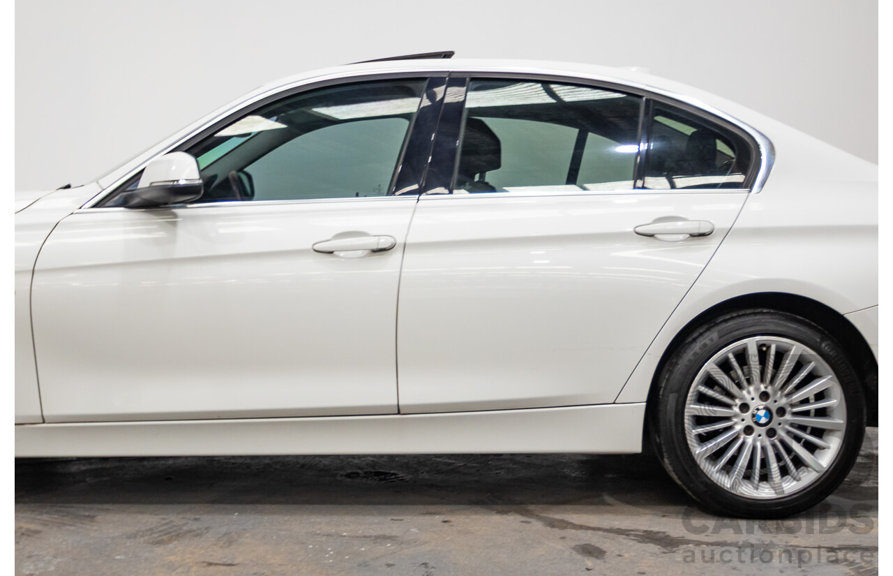 05/2012 BMW 328i Luxury Line F30 4D Sedan White 2.0L