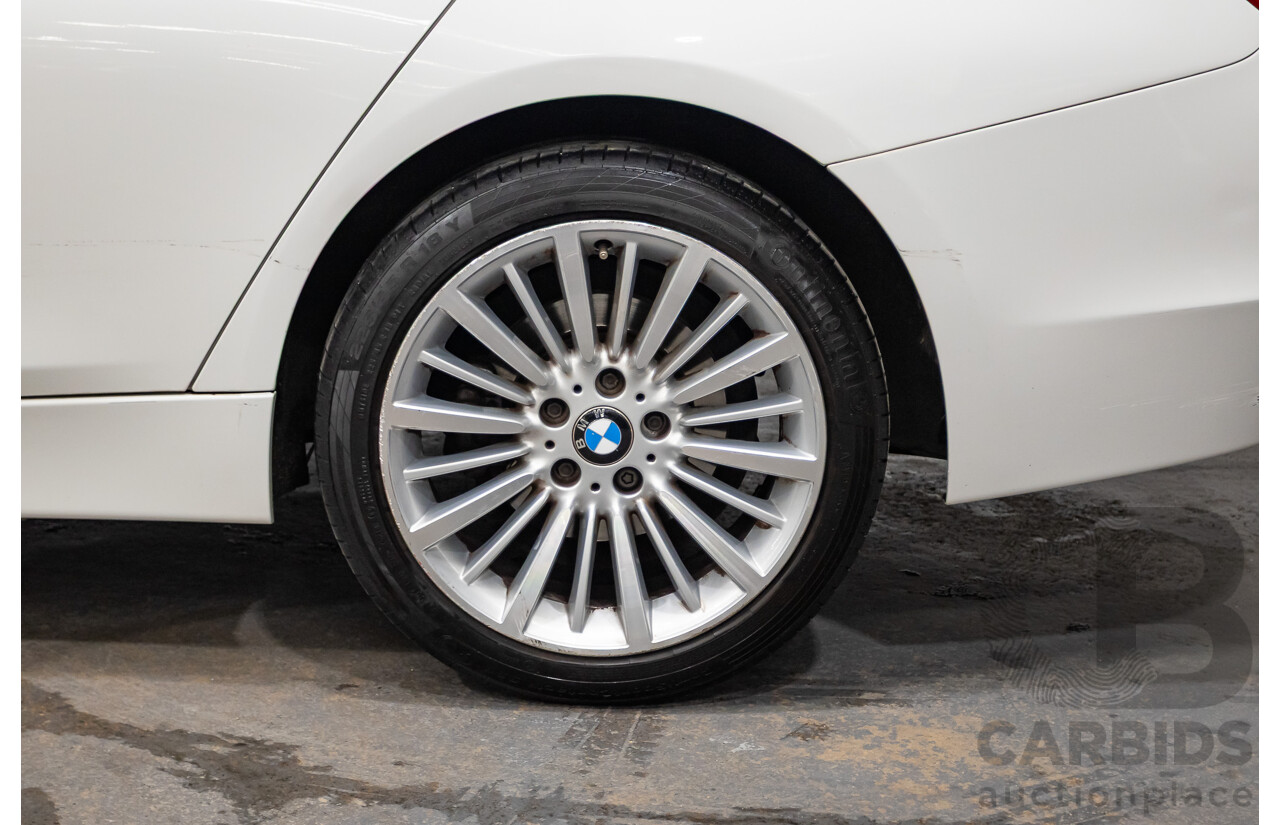 05/2012 BMW 328i Luxury Line F30 4D Sedan White 2.0L