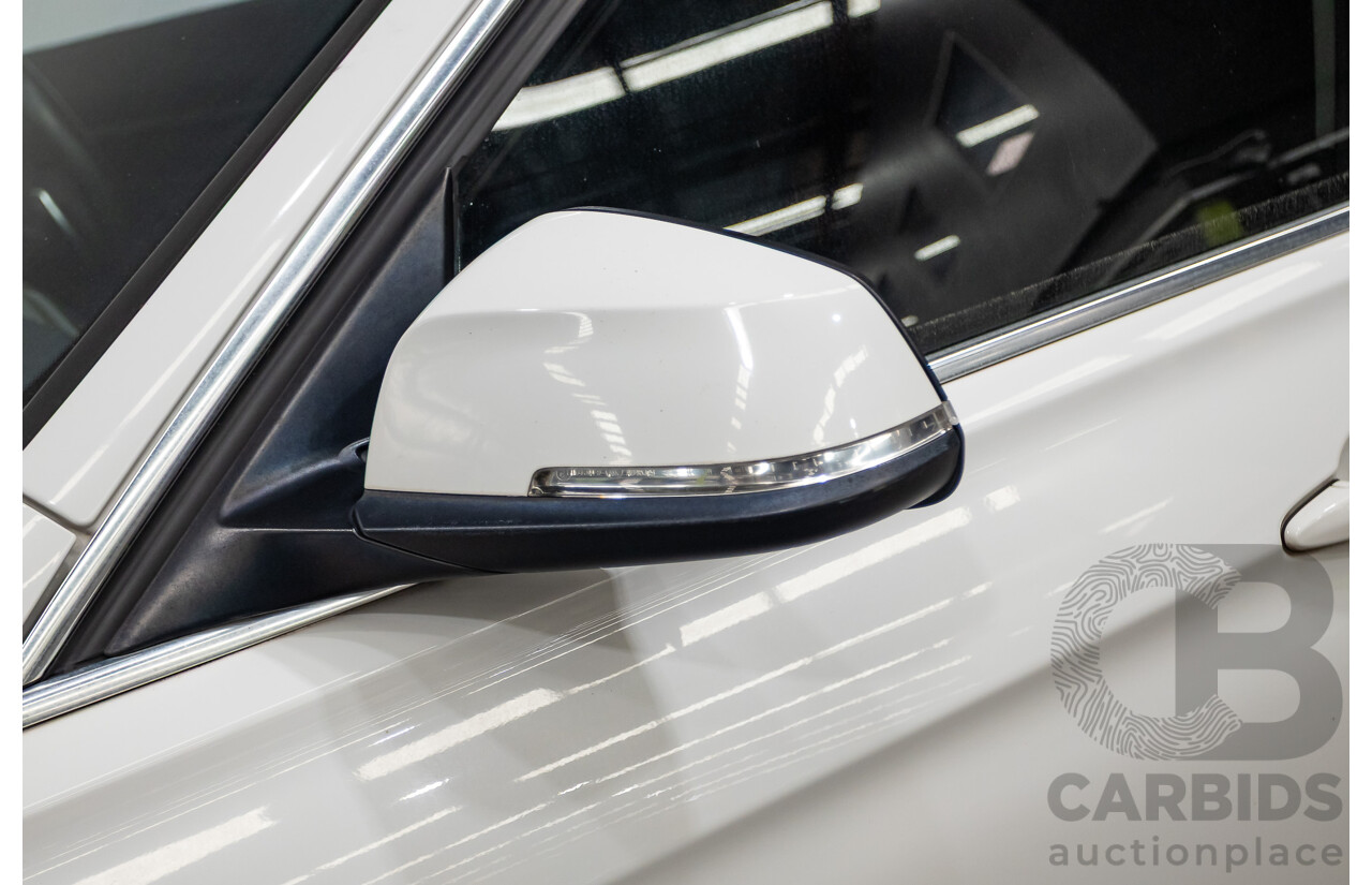 05/2012 BMW 328i Luxury Line F30 4D Sedan White 2.0L