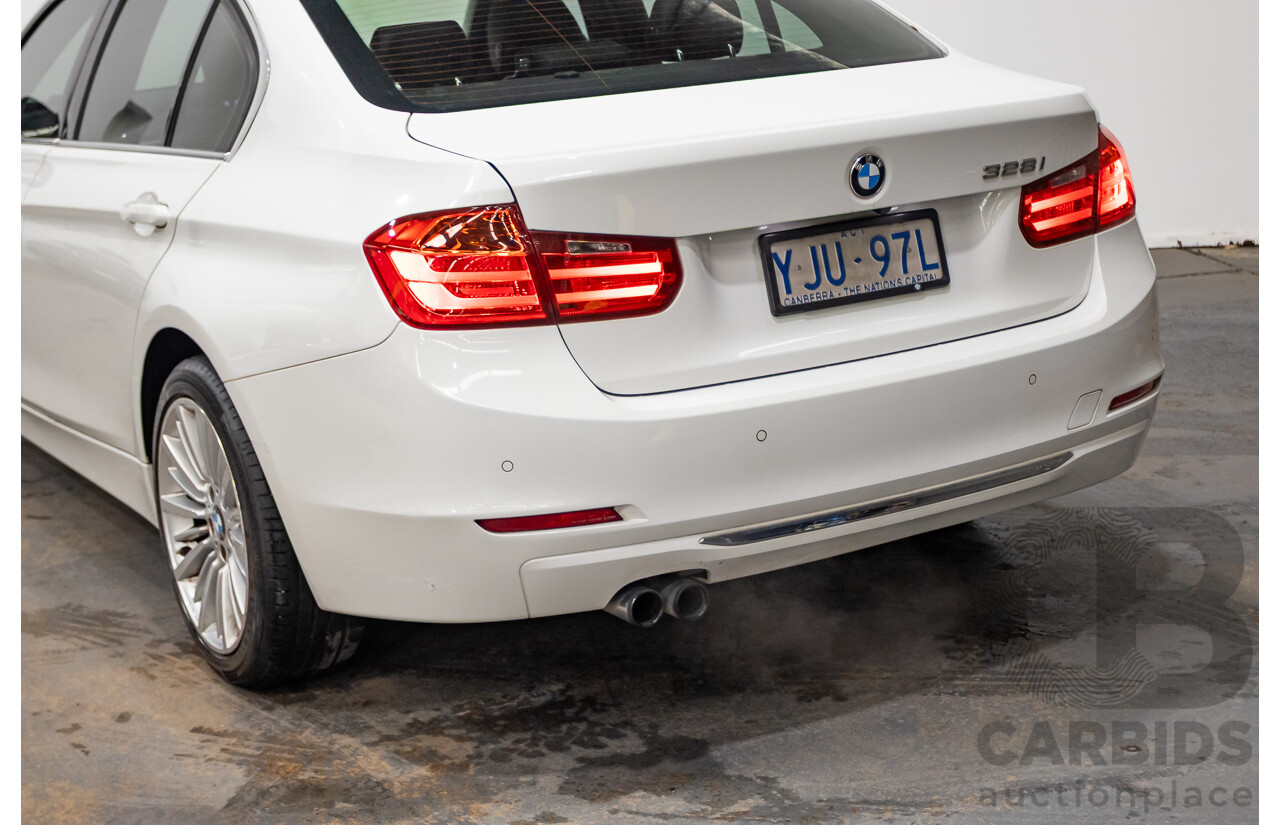 05/2012 BMW 328i Luxury Line F30 4D Sedan White 2.0L