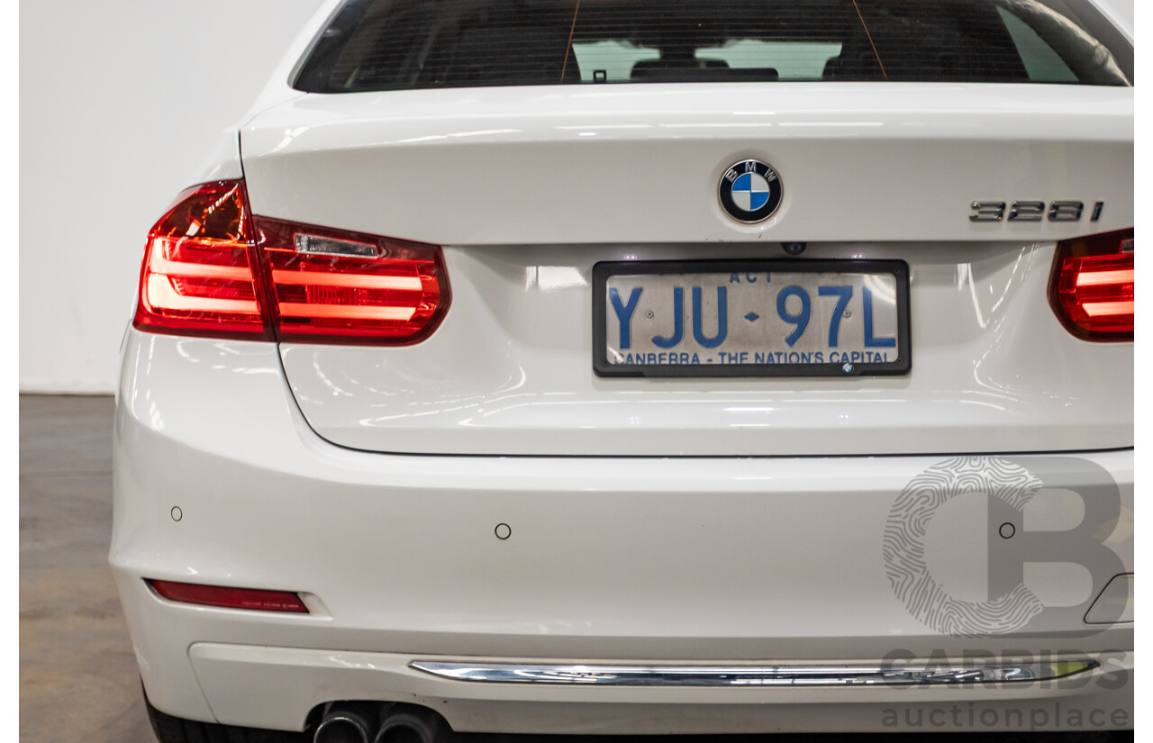 05/2012 BMW 328i Luxury Line F30 4D Sedan White 2.0L