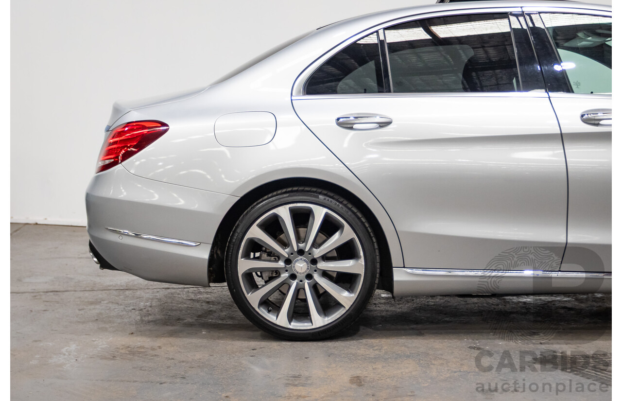 01/2015 Mercedes-Benz C250 205 4D Sedan Iridium Silver Metallic Turbo 2.0L