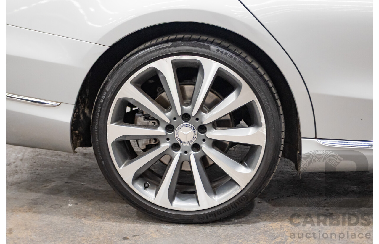 01/2015 Mercedes-Benz C250 205 4D Sedan Iridium Silver Metallic Turbo 2.0L