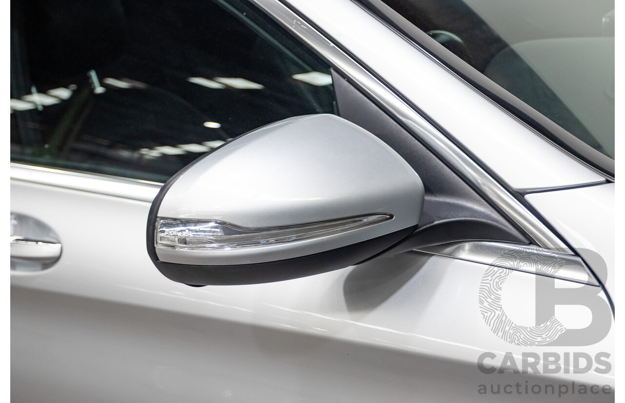 01/2015 Mercedes-Benz C250 205 4D Sedan Iridium Silver Metallic Turbo 2.0L