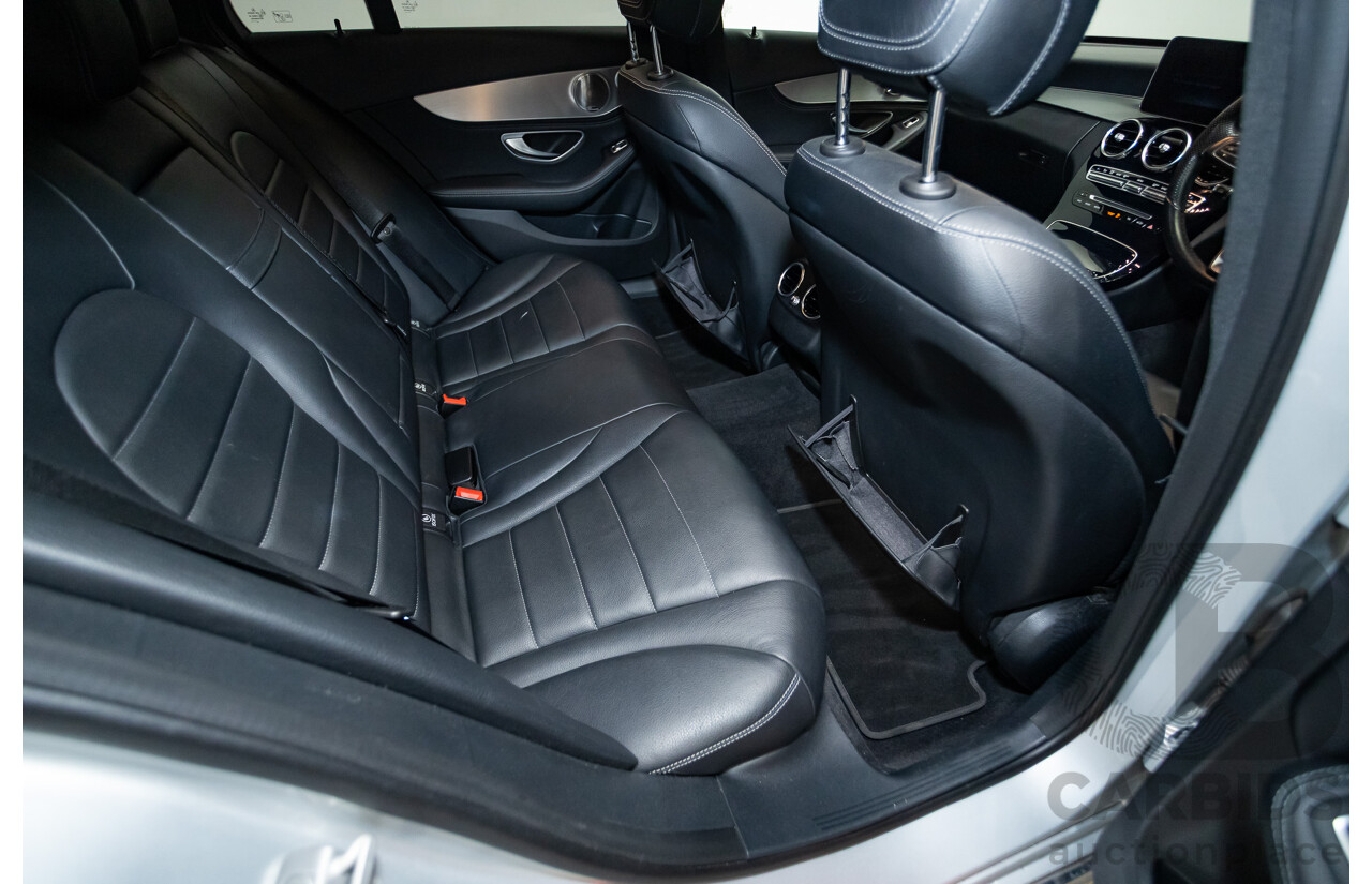 01/2015 Mercedes-Benz C250 205 4D Sedan Iridium Silver Metallic Turbo 2.0L