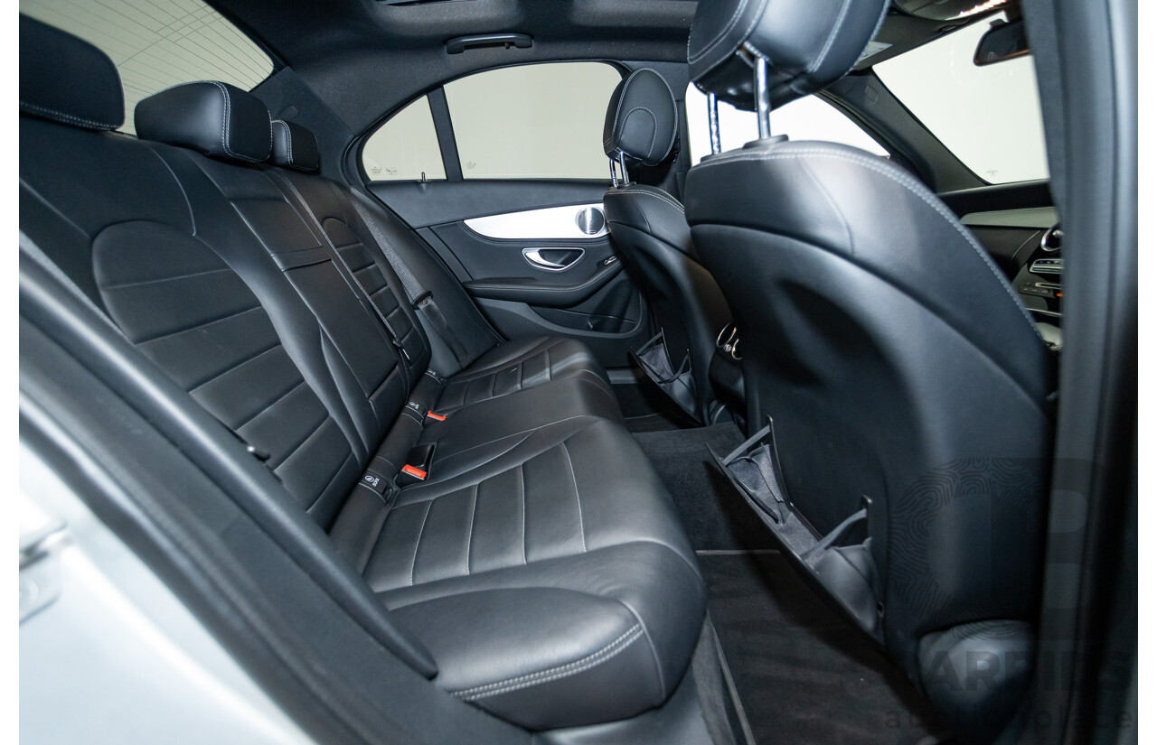 01/2015 Mercedes-Benz C250 205 4D Sedan Iridium Silver Metallic Turbo 2.0L