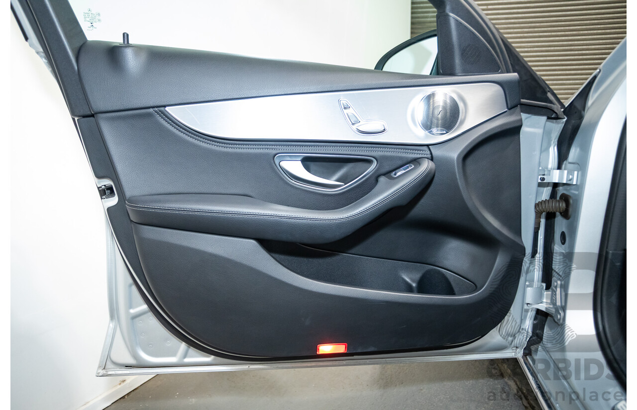 01/2015 Mercedes-Benz C250 205 4D Sedan Iridium Silver Metallic Turbo 2.0L