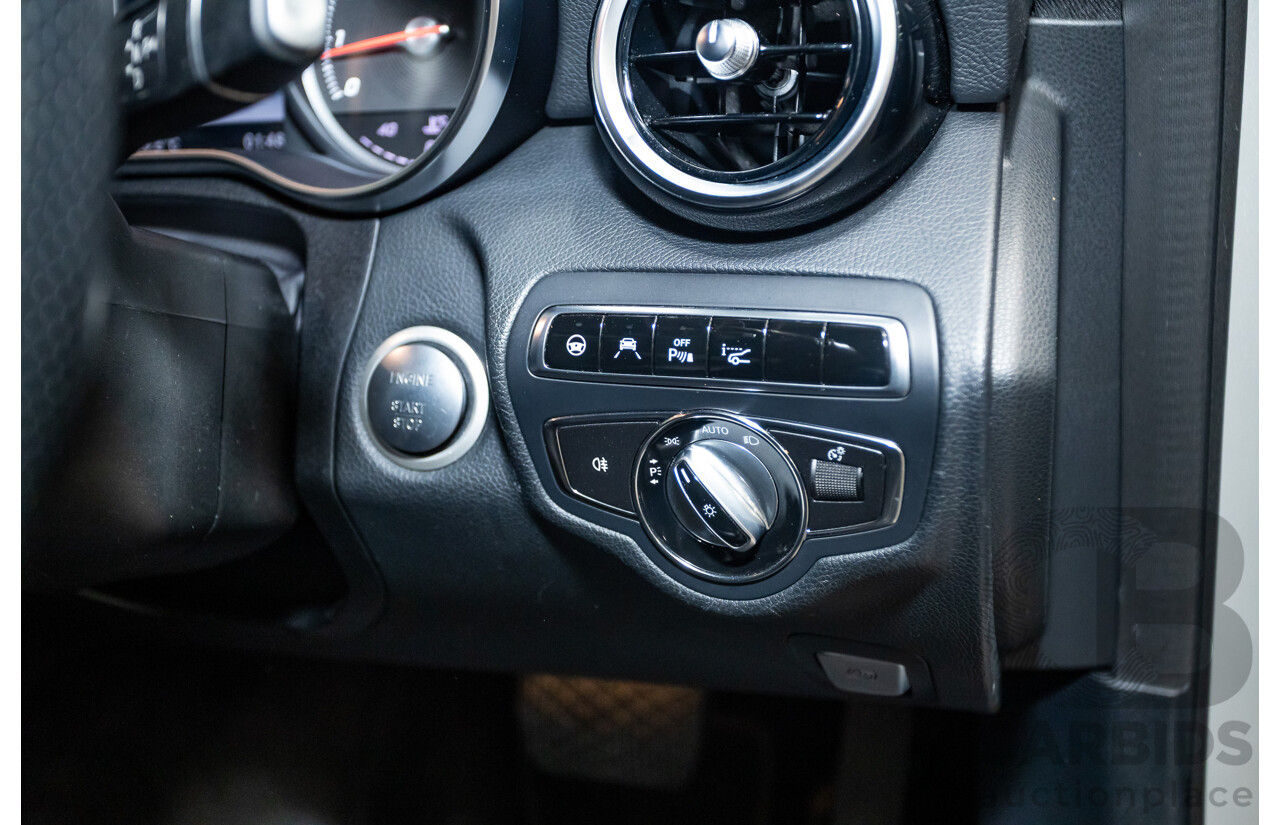 01/2015 Mercedes-Benz C250 205 4D Sedan Iridium Silver Metallic Turbo 2.0L