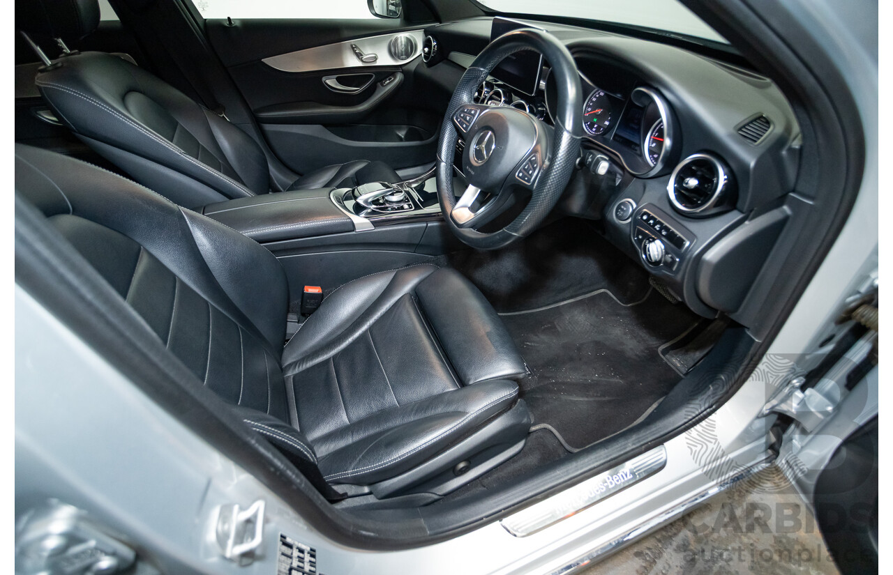 01/2015 Mercedes-Benz C250 205 4D Sedan Iridium Silver Metallic Turbo 2.0L