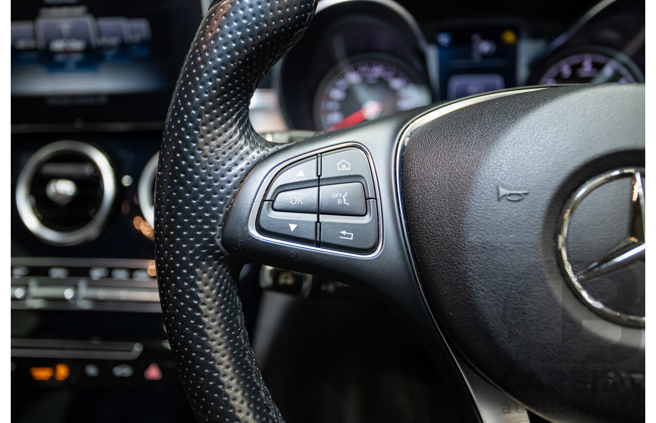 01/2015 Mercedes-Benz C250 205 4D Sedan Iridium Silver Metallic Turbo 2.0L