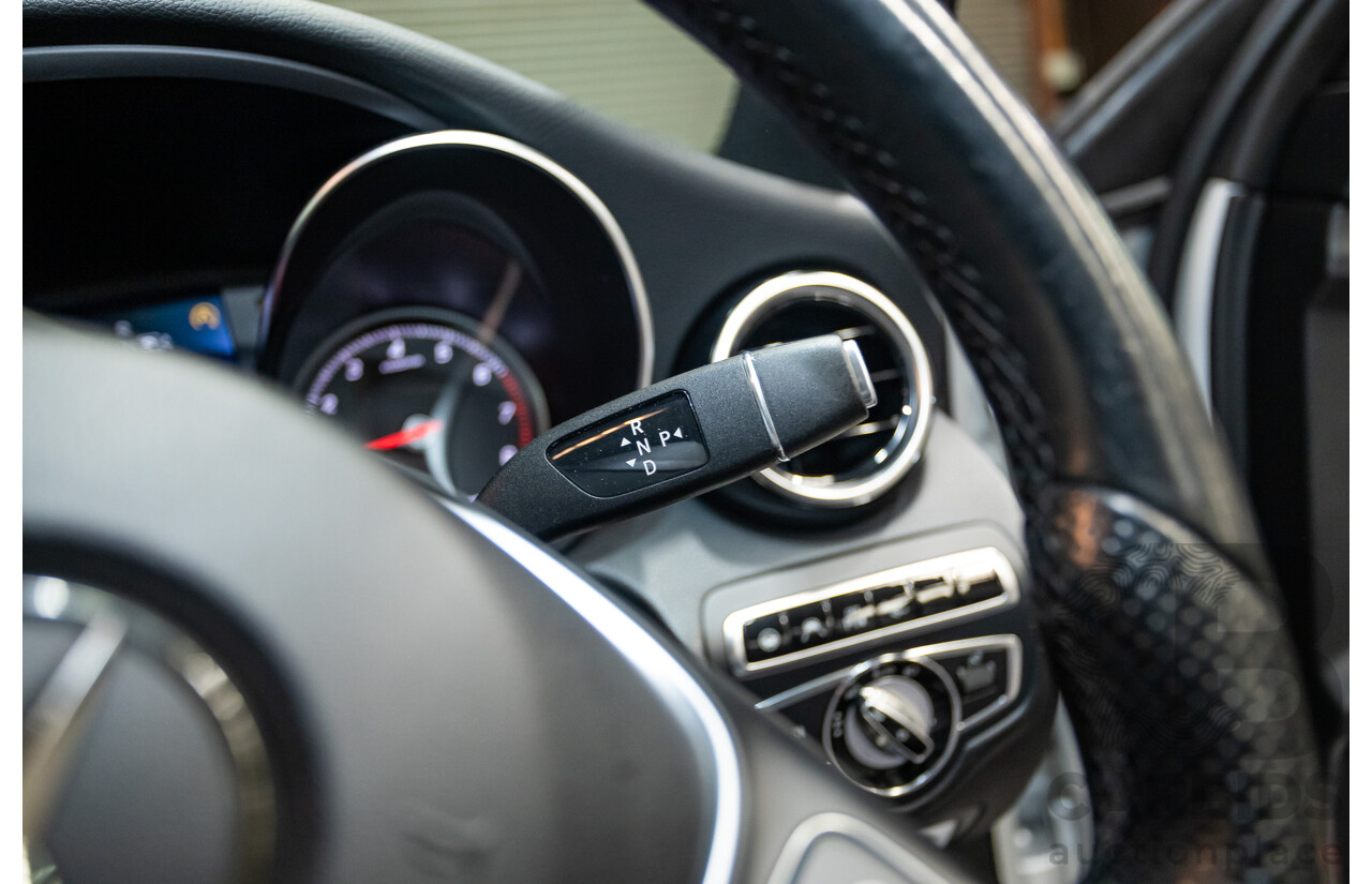 01/2015 Mercedes-Benz C250 205 4D Sedan Iridium Silver Metallic Turbo 2.0L