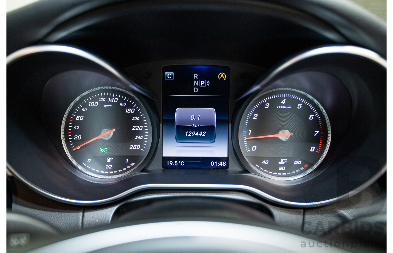 01/2015 Mercedes-Benz C250 205 4D Sedan Iridium Silver Metallic Turbo 2.0L