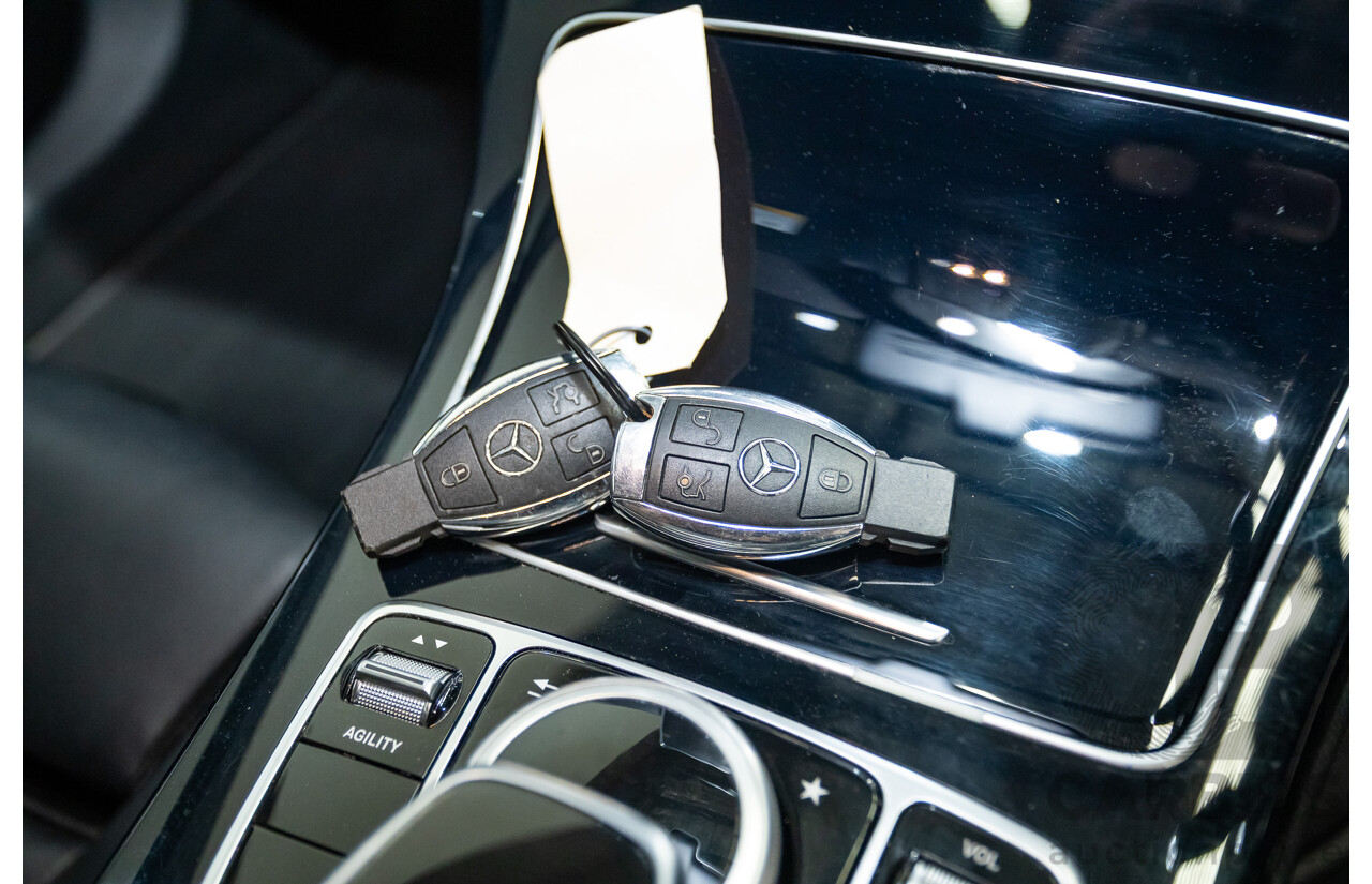 01/2015 Mercedes-Benz C250 205 4D Sedan Iridium Silver Metallic Turbo 2.0L