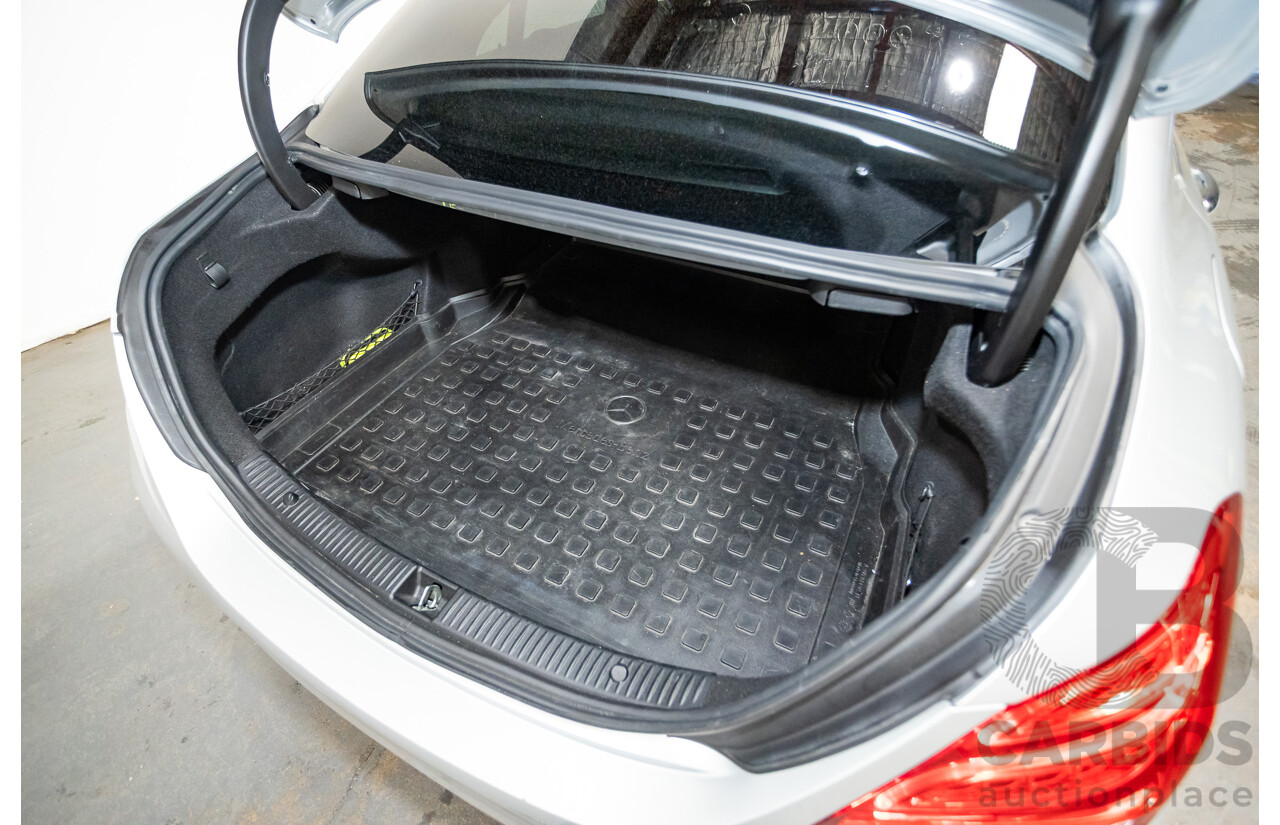 01/2015 Mercedes-Benz C250 205 4D Sedan Iridium Silver Metallic Turbo 2.0L