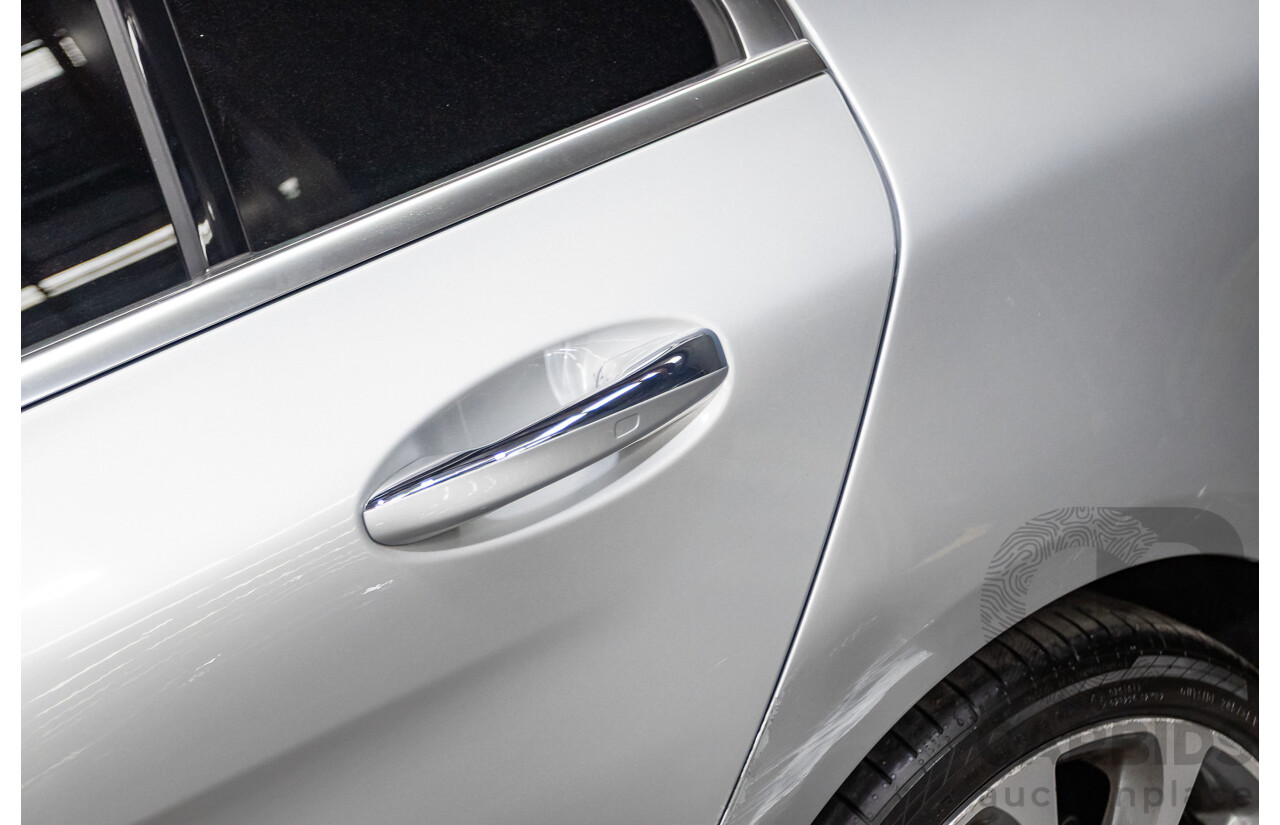 01/2015 Mercedes-Benz C250 205 4D Sedan Iridium Silver Metallic Turbo 2.0L