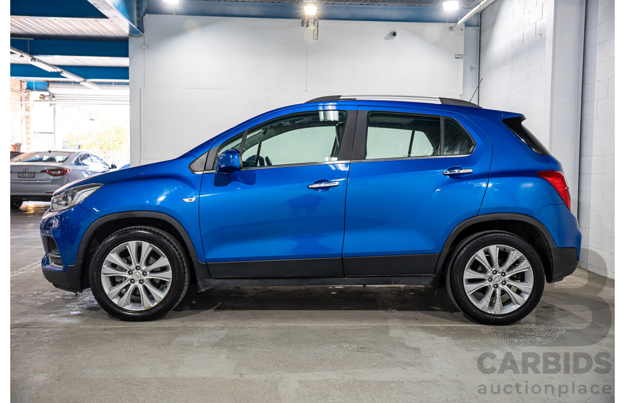 09/2017 Holden Trax LT (FWD) TJ MY18 4d Wagon Boracay Blue Turbo 1.4L