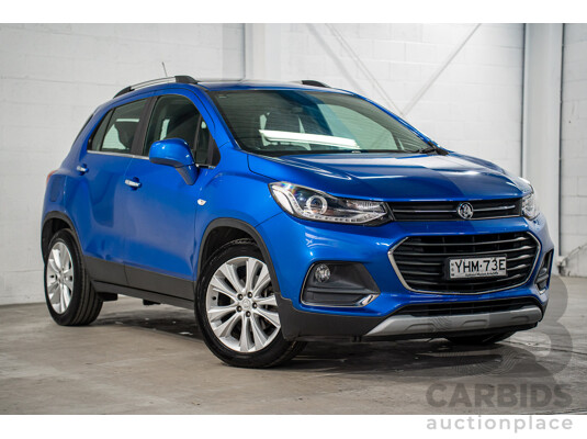 09/2017 Holden Trax LT (FWD) TJ MY18 4d Wagon Boracay Blue Turbo 1.4L