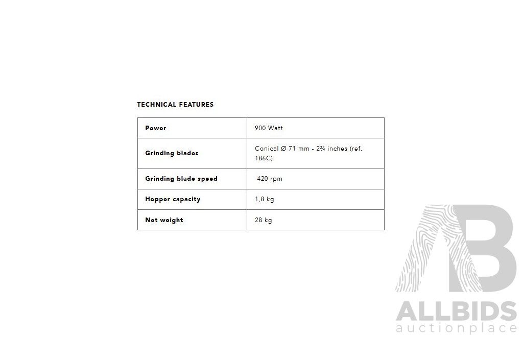 Mazzer Robur Electronic Coffee Grinder