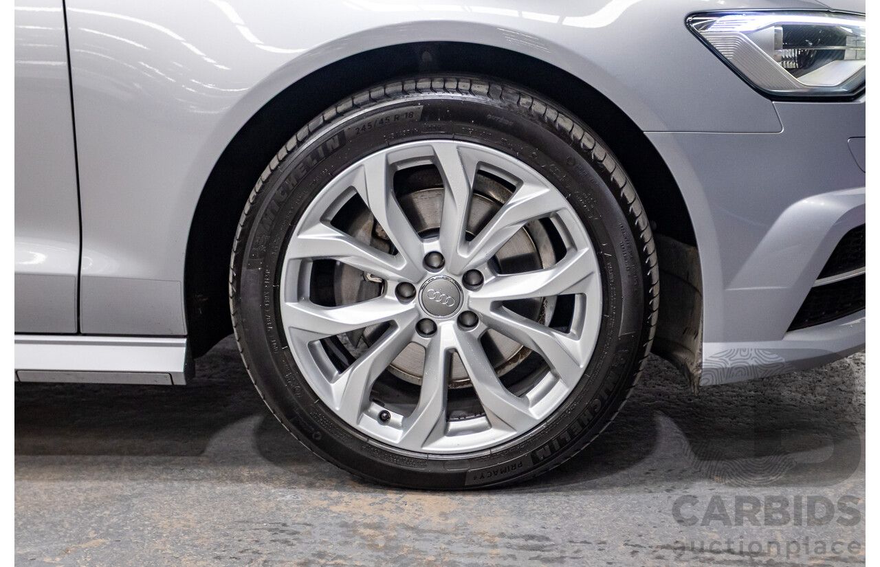 05/2015 Audi A6 TFSI 4GL MY15 4d Sedan Florett Silver Metallic Turbo 1.8L