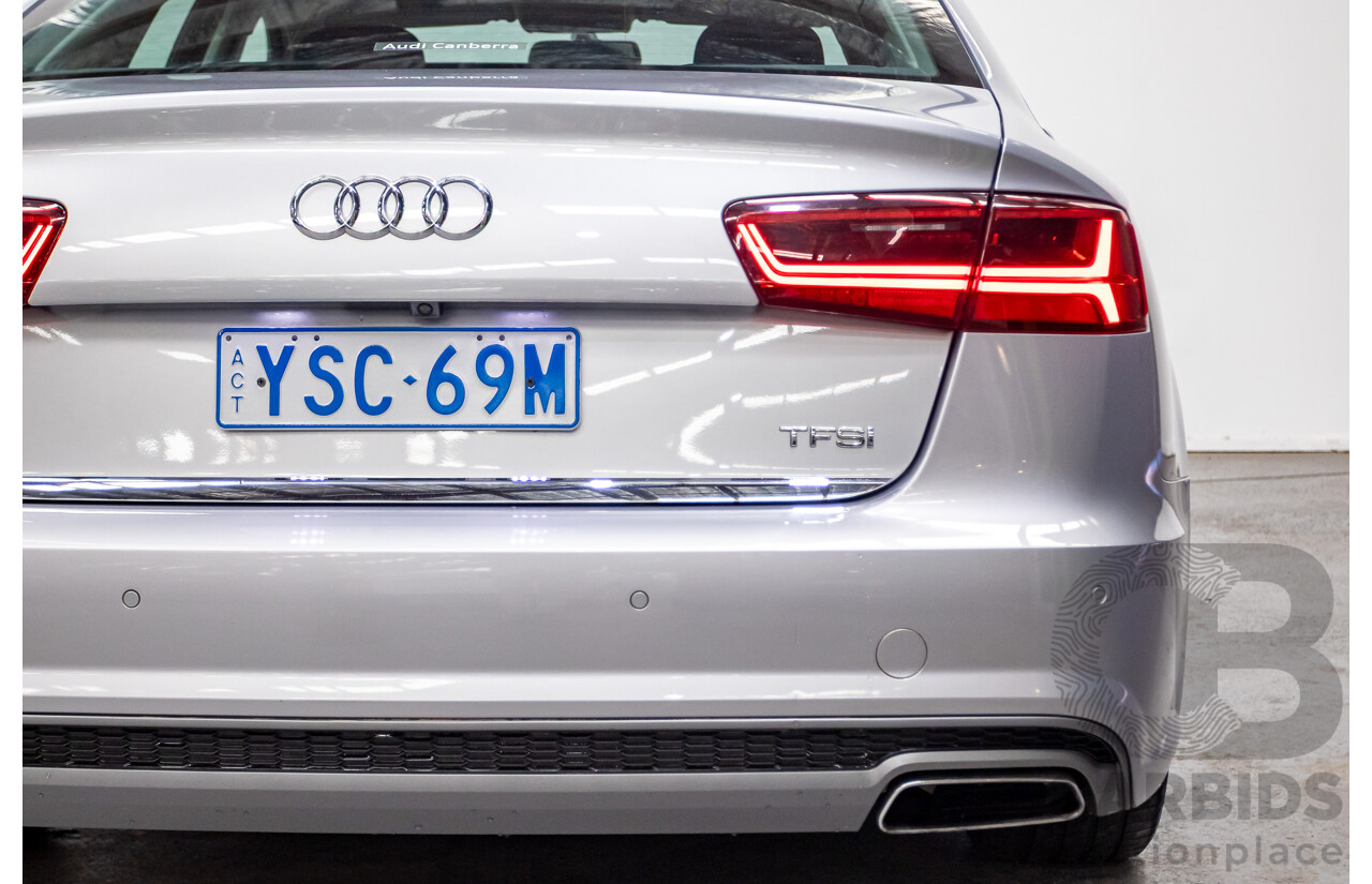 05/2015 Audi A6 TFSI 4GL MY15 4d Sedan Florett Silver Metallic Turbo 1.8L
