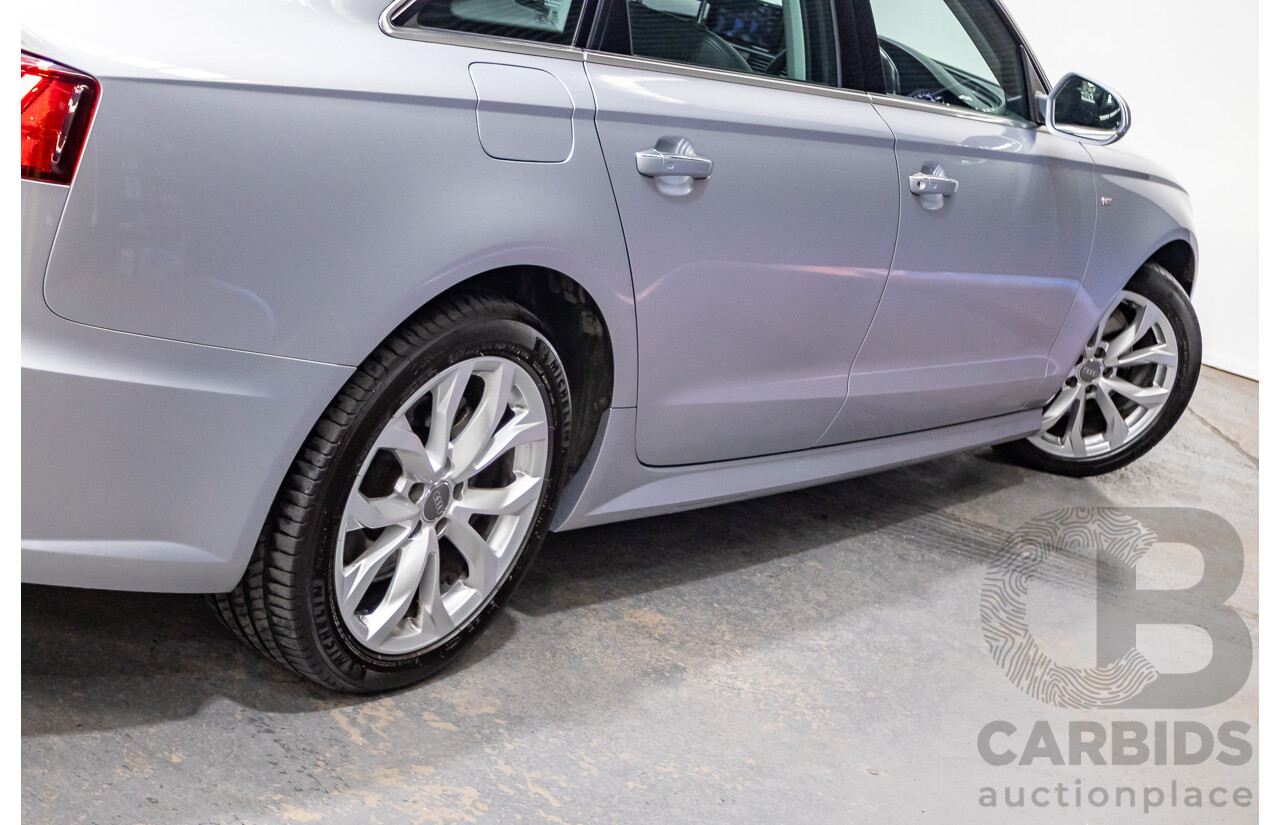 05/2015 Audi A6 TFSI 4GL MY15 4d Sedan Florett Silver Metallic Turbo 1.8L