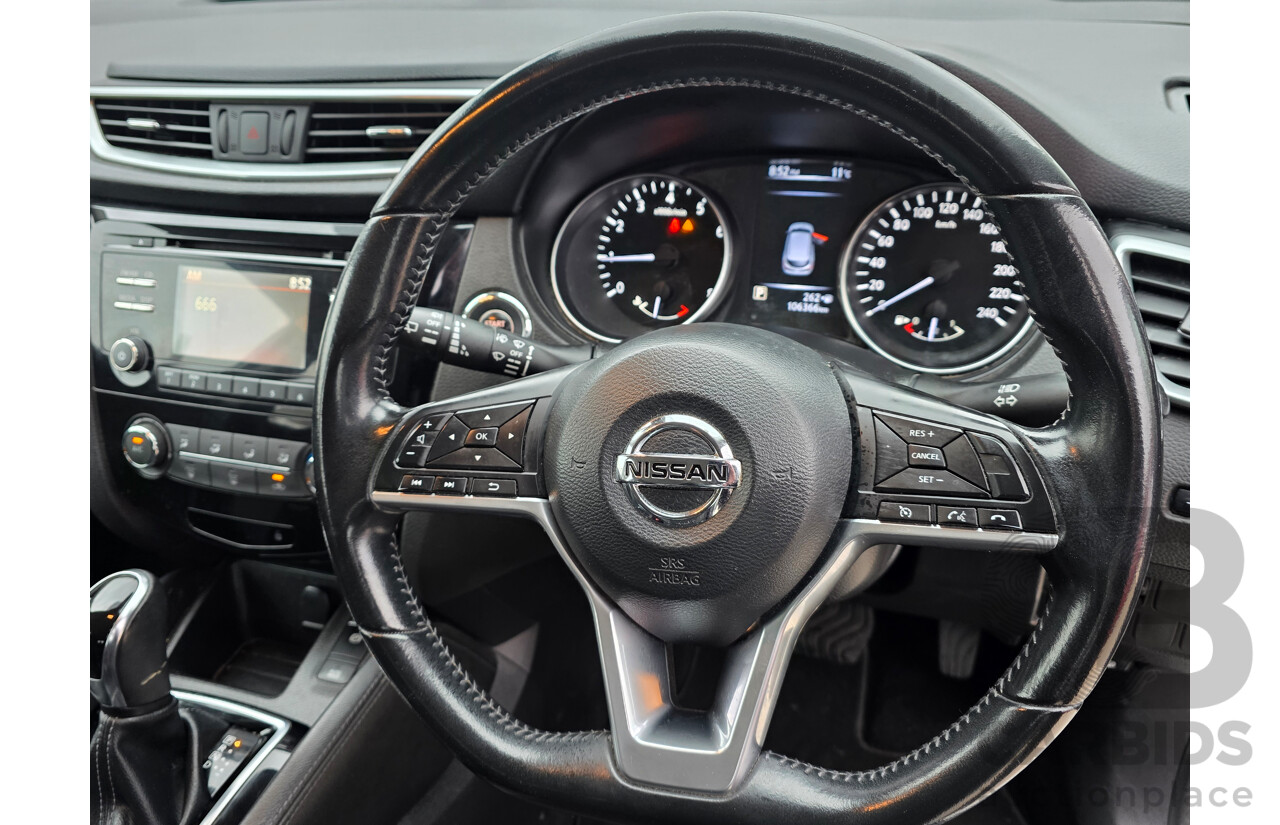 10/2018 Nissan Qashqai ST J11 MY18 4D Wagon White 2.0L