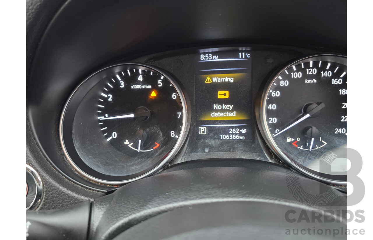 10/2018 Nissan Qashqai ST J11 MY18 4D Wagon White 2.0L