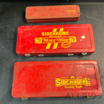 Vintage Sidchrome Tool Set - Lot of 3
