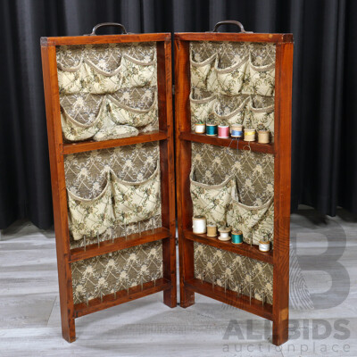 Good Art Deco Fitted Sewing Caddy