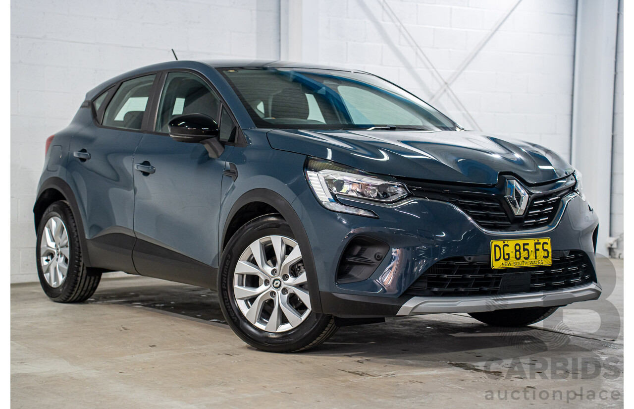 01/2023 Renault Captur Life (FWD) XJB MY23 4d Wagon Smokey Blue Turbo 1.3L