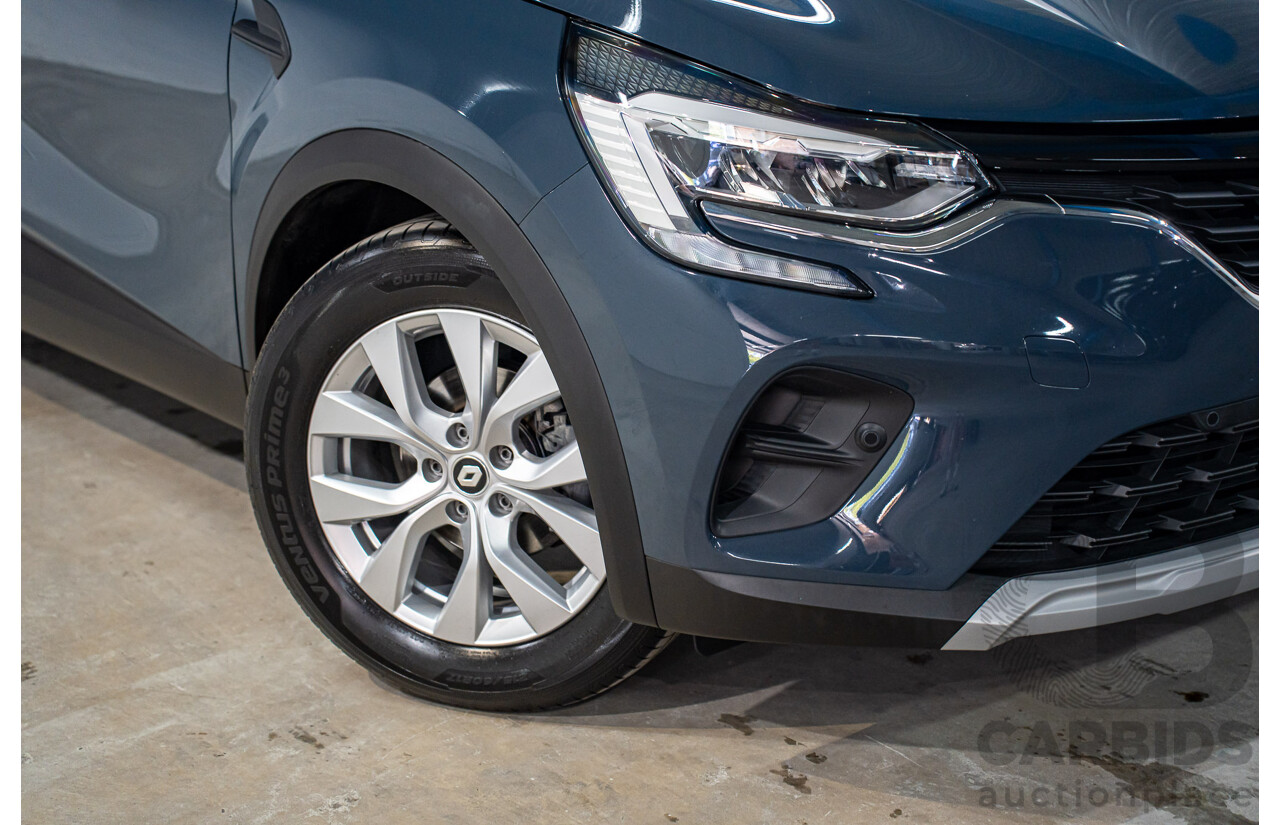 01/2023 Renault Captur Life (FWD) XJB MY23 4d Wagon Smokey Blue Turbo 1.3L