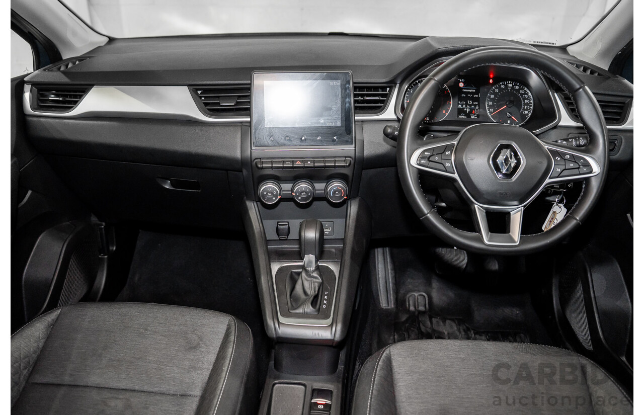 01/2023 Renault Captur Life (FWD) XJB MY23 4d Wagon Smokey Blue Turbo 1.3L