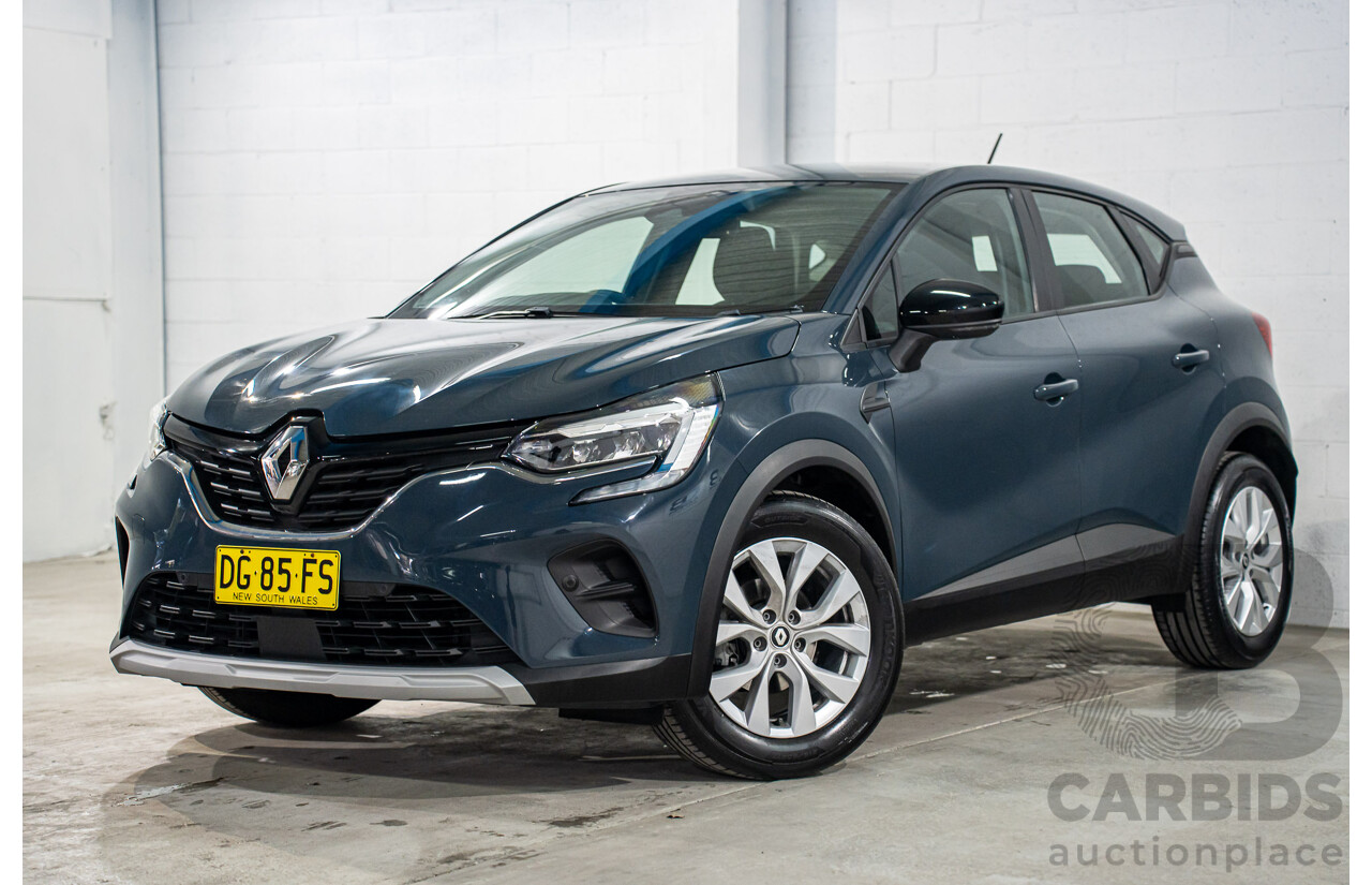 01/2023 Renault Captur Life (FWD) XJB MY23 4d Wagon Smokey Blue Turbo 1.3L