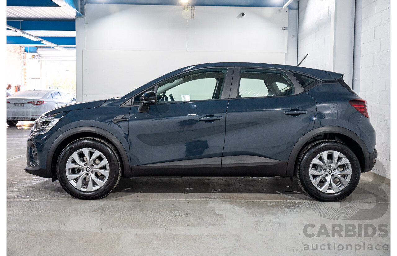 01/2023 Renault Captur Life (FWD) XJB MY23 4d Wagon Smokey Blue Turbo 1.3L