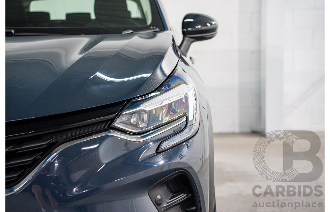 01/2023 Renault Captur Life (FWD) XJB MY23 4d Wagon Smokey Blue Turbo 1.3L