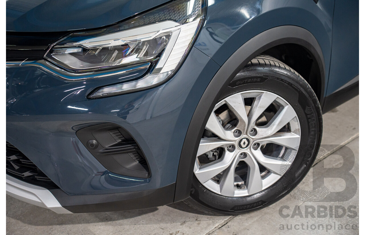 01/2023 Renault Captur Life (FWD) XJB MY23 4d Wagon Smokey Blue Turbo 1.3L