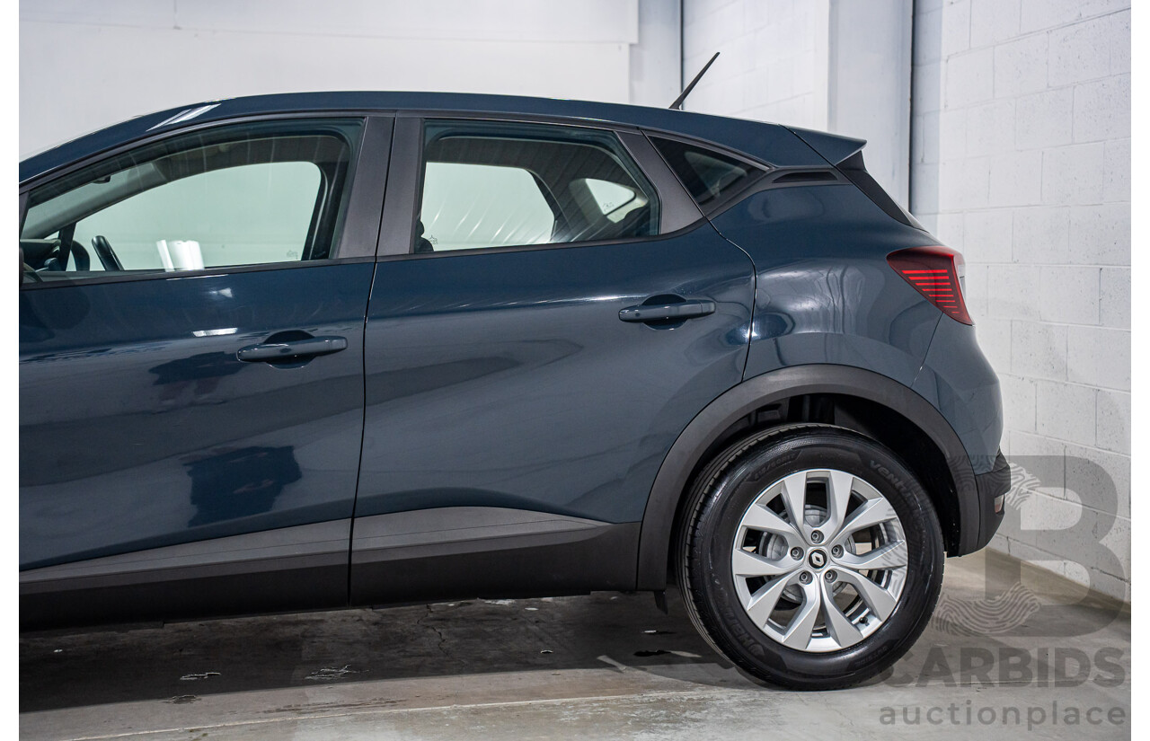 01/2023 Renault Captur Life (FWD) XJB MY23 4d Wagon Smokey Blue Turbo 1.3L
