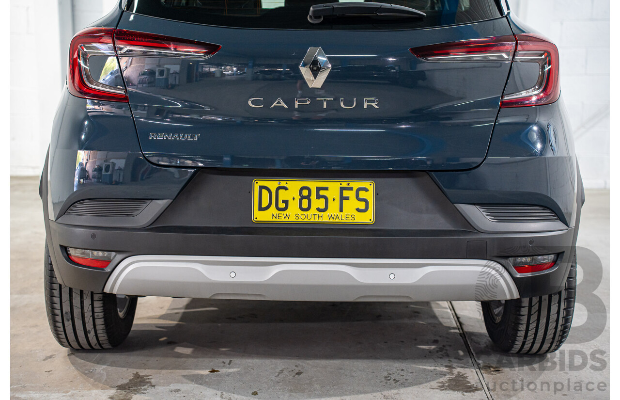 01/2023 Renault Captur Life (FWD) XJB MY23 4d Wagon Smokey Blue Turbo 1.3L